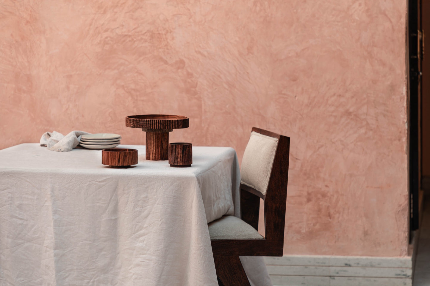 Acacia - Wood modular Cup Short
