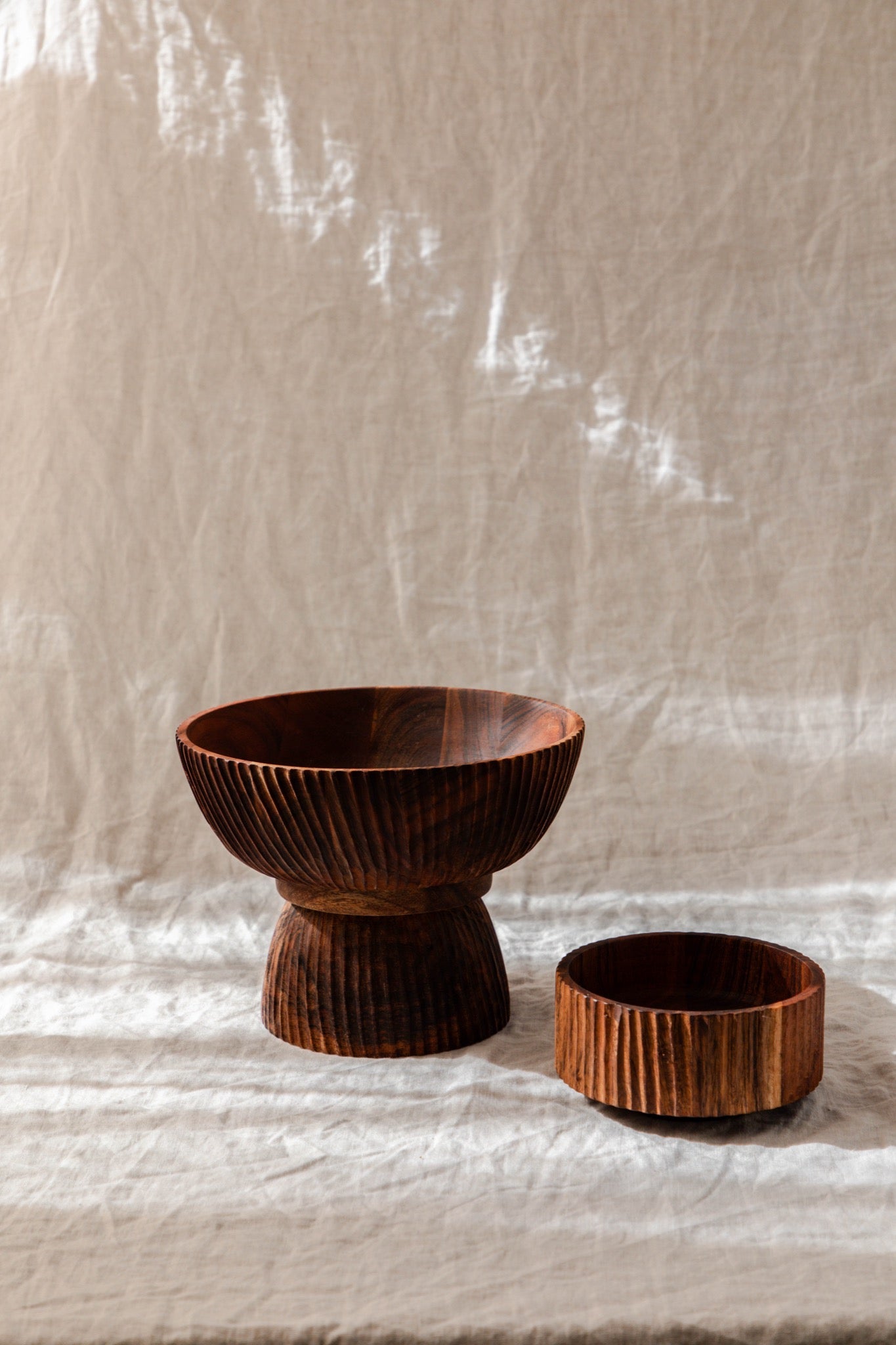 Acacia - Wood modular Salad Bowl