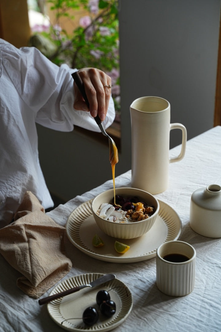Alba - Breakfast bowl - Stoneware ceramic