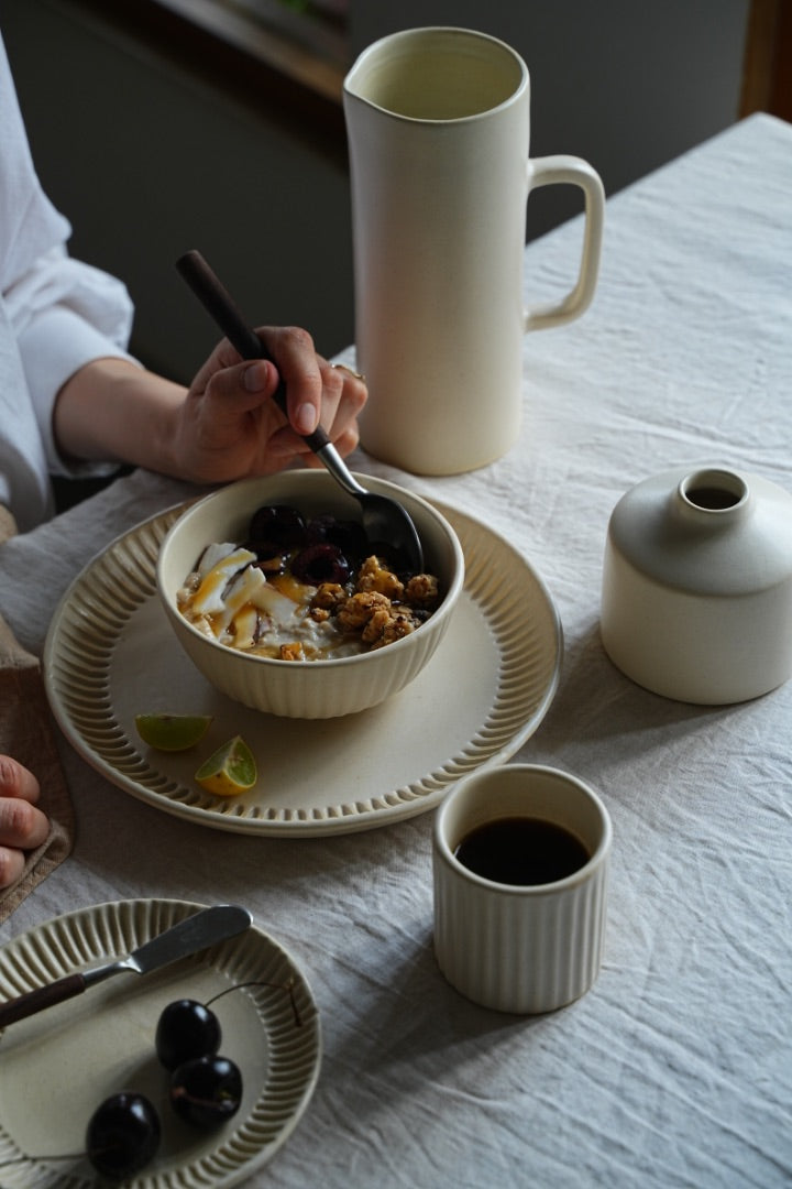 Alba - Breakfast bowl - Stoneware ceramic