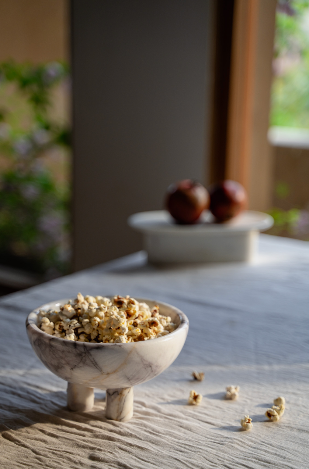 Dalhia - Small White Marble Bowl