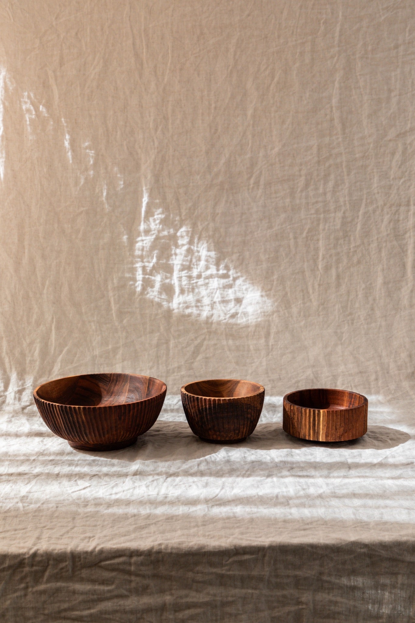 Acacia - Wood modular Salad Bowl