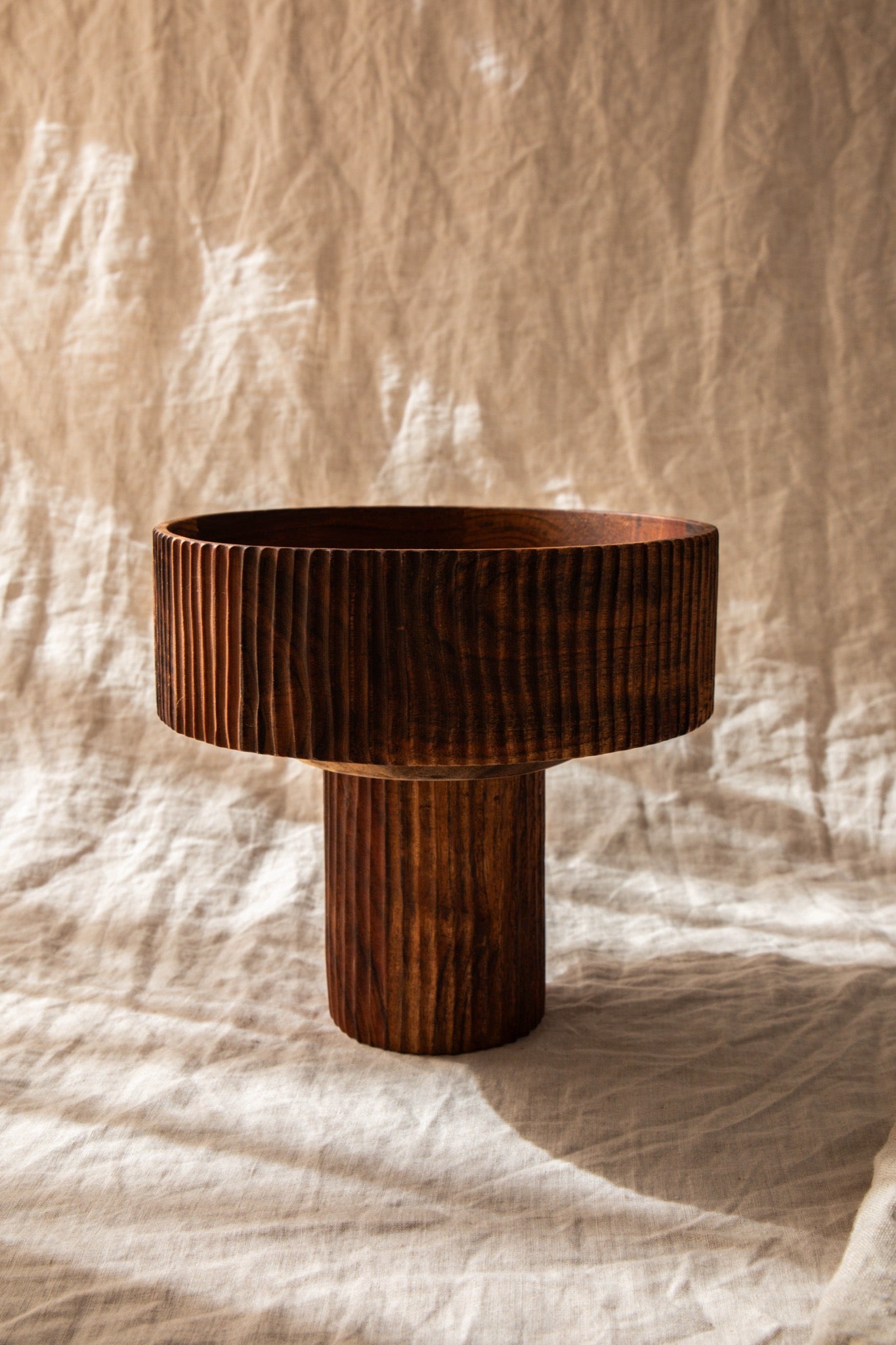 Acacia - Wood modular Serving Bowl