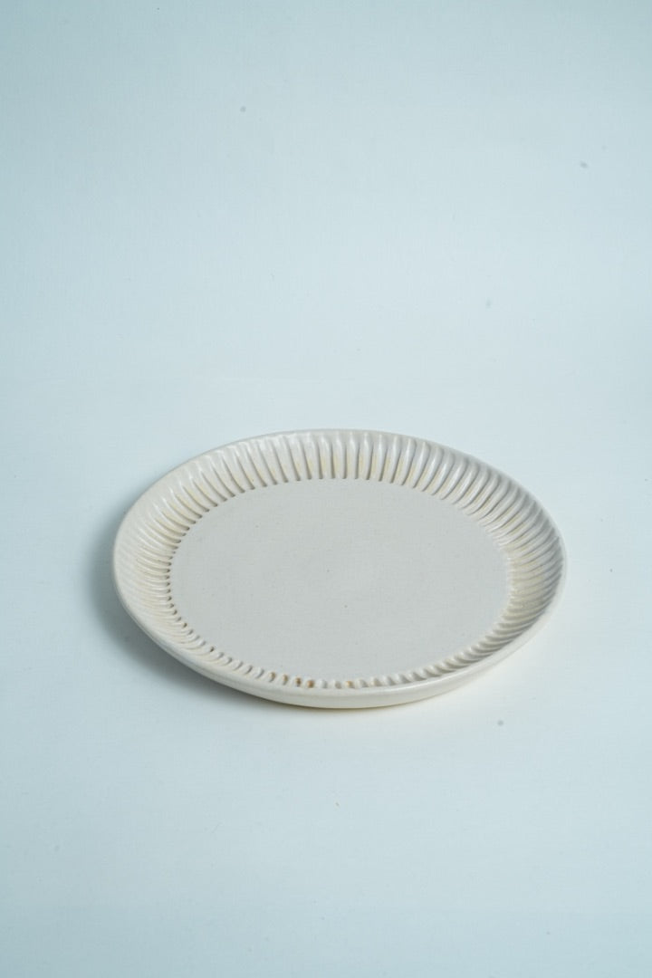 Alba - Dinner plate set of 2 - Ceramic Stoneware