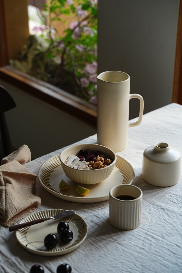 Alba - Breakfast bowl Set of 2 -  Stoneware ceramic