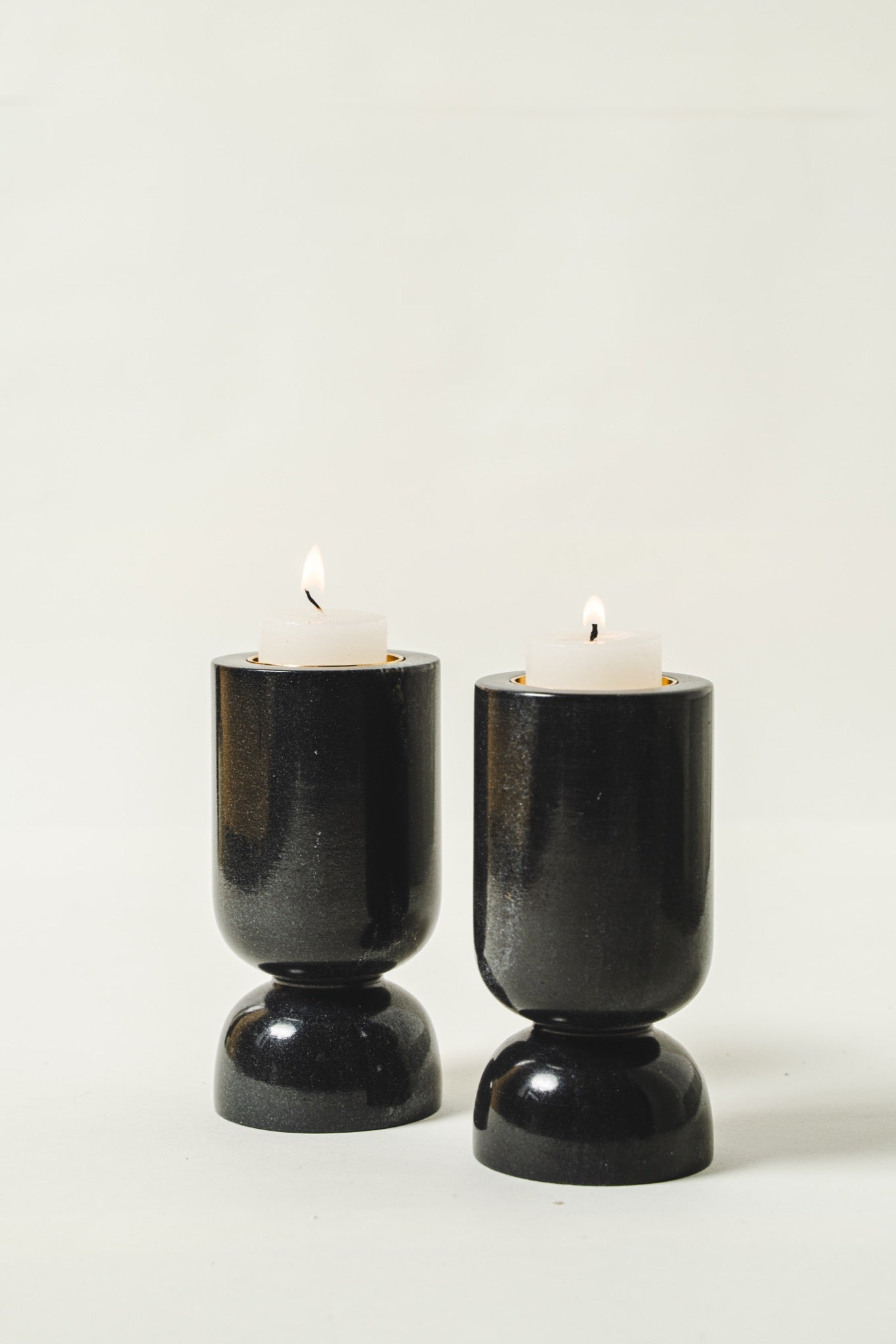 Black Chandelier - Marble Candle Holder