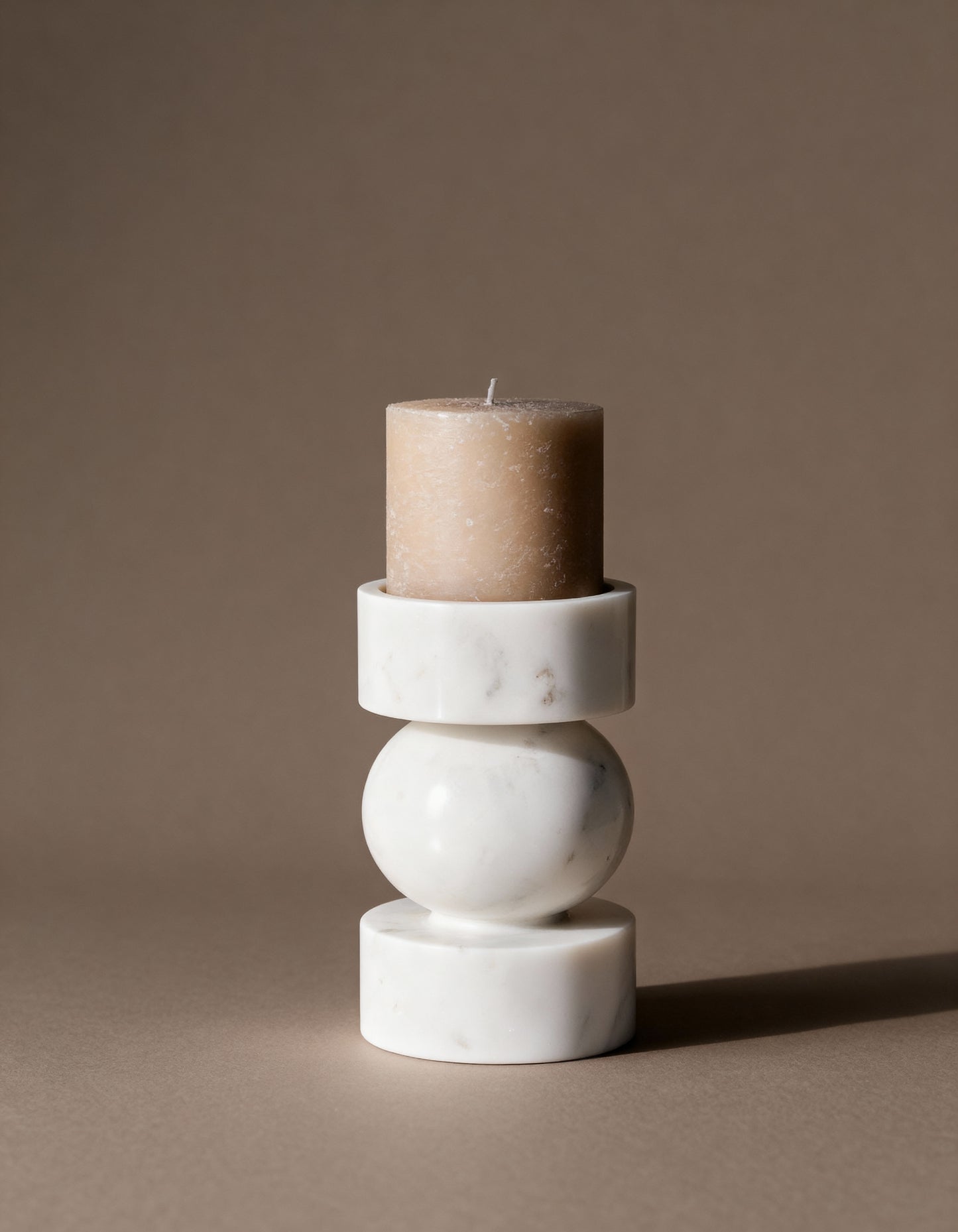 Lumi - Makrana Marble Candle Holder