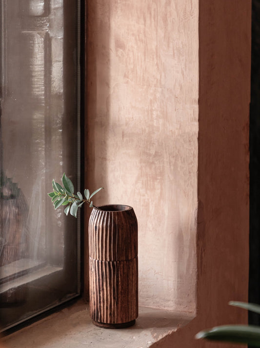 Acacia - Wood modular Vase