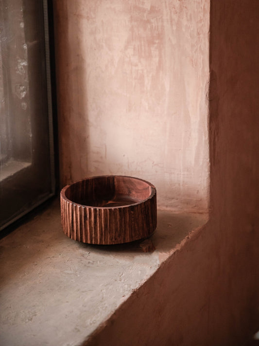 Acacia - wood modular Mushroom Bowl