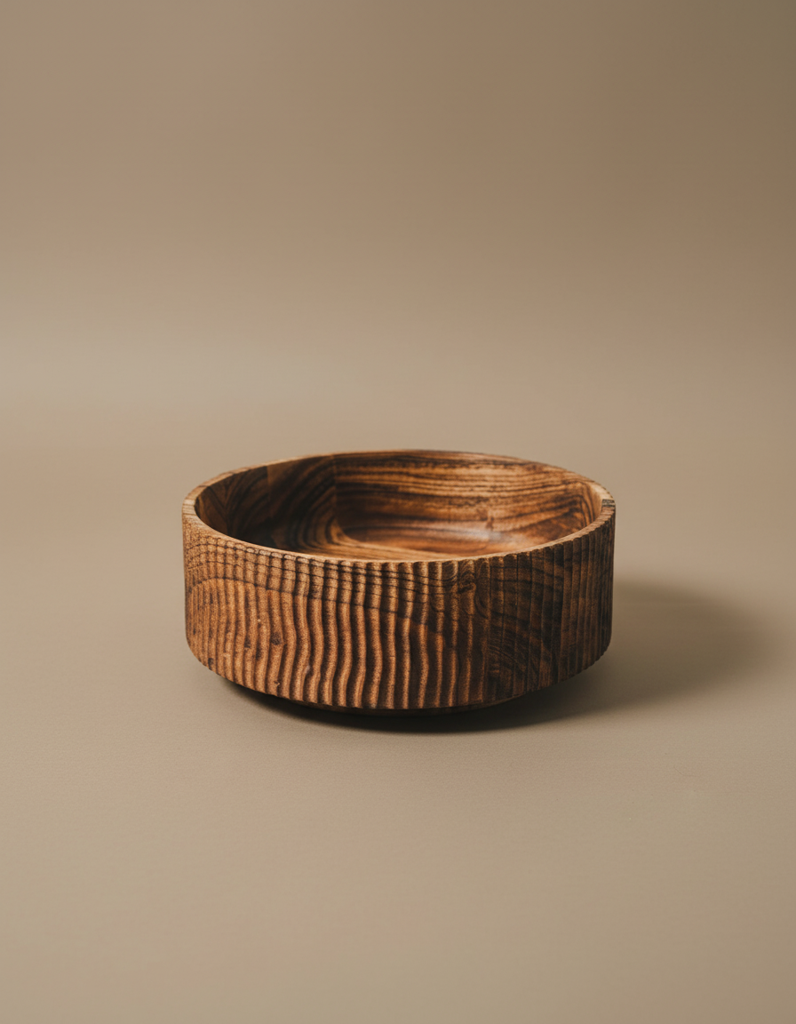 Acacia - Wood modular Serving Bowl