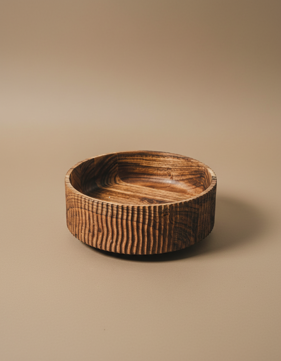 Acacia - Wood modular Serving Bowl