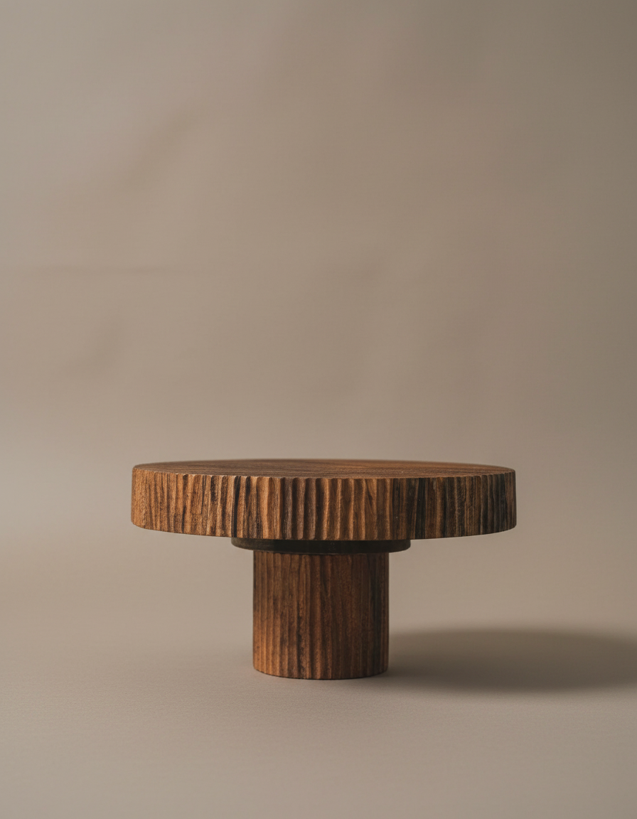 Acacia - Wood modular cake stand