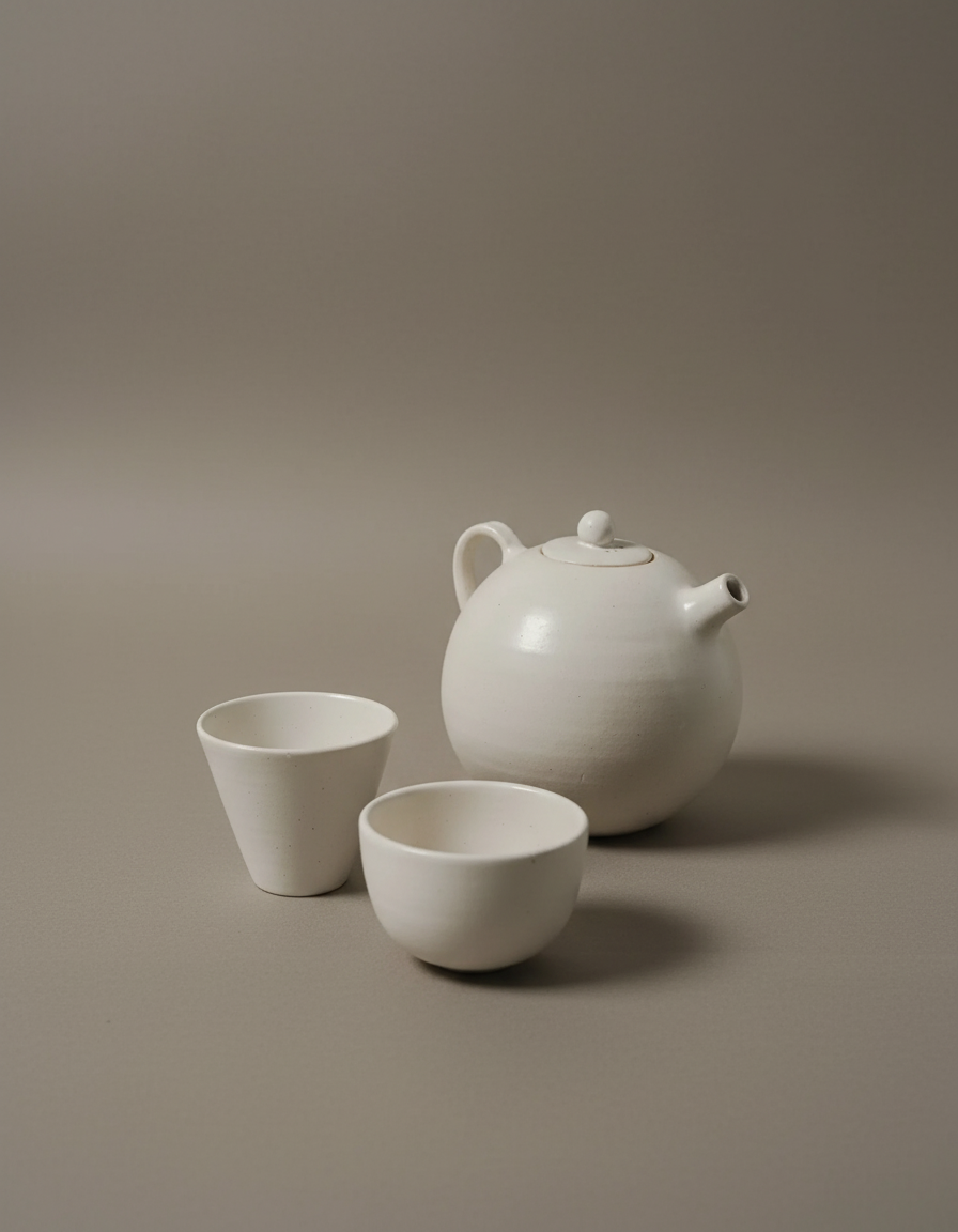 Mist Tea Pot - Ceramic