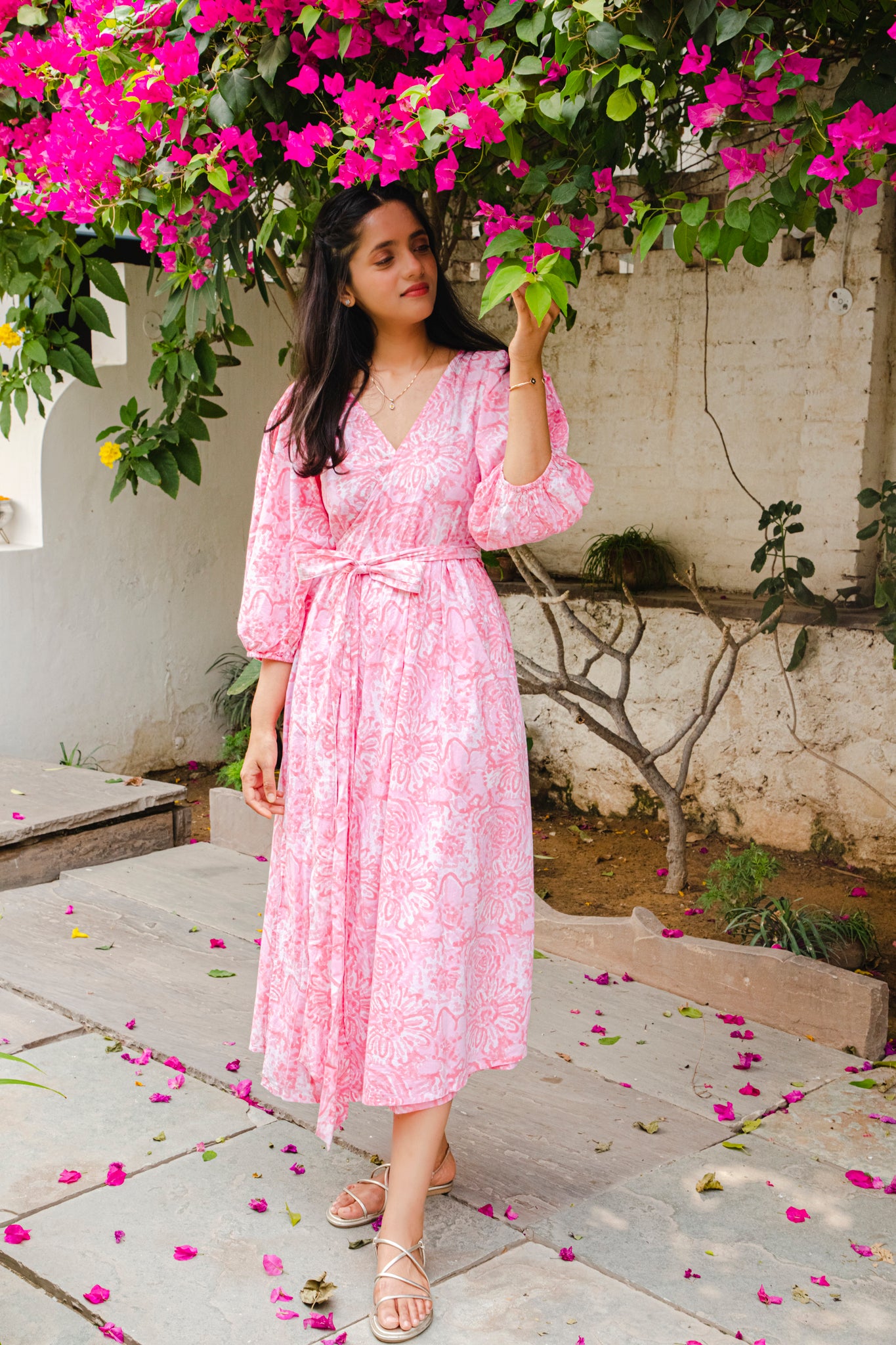 Melon Flower Dress