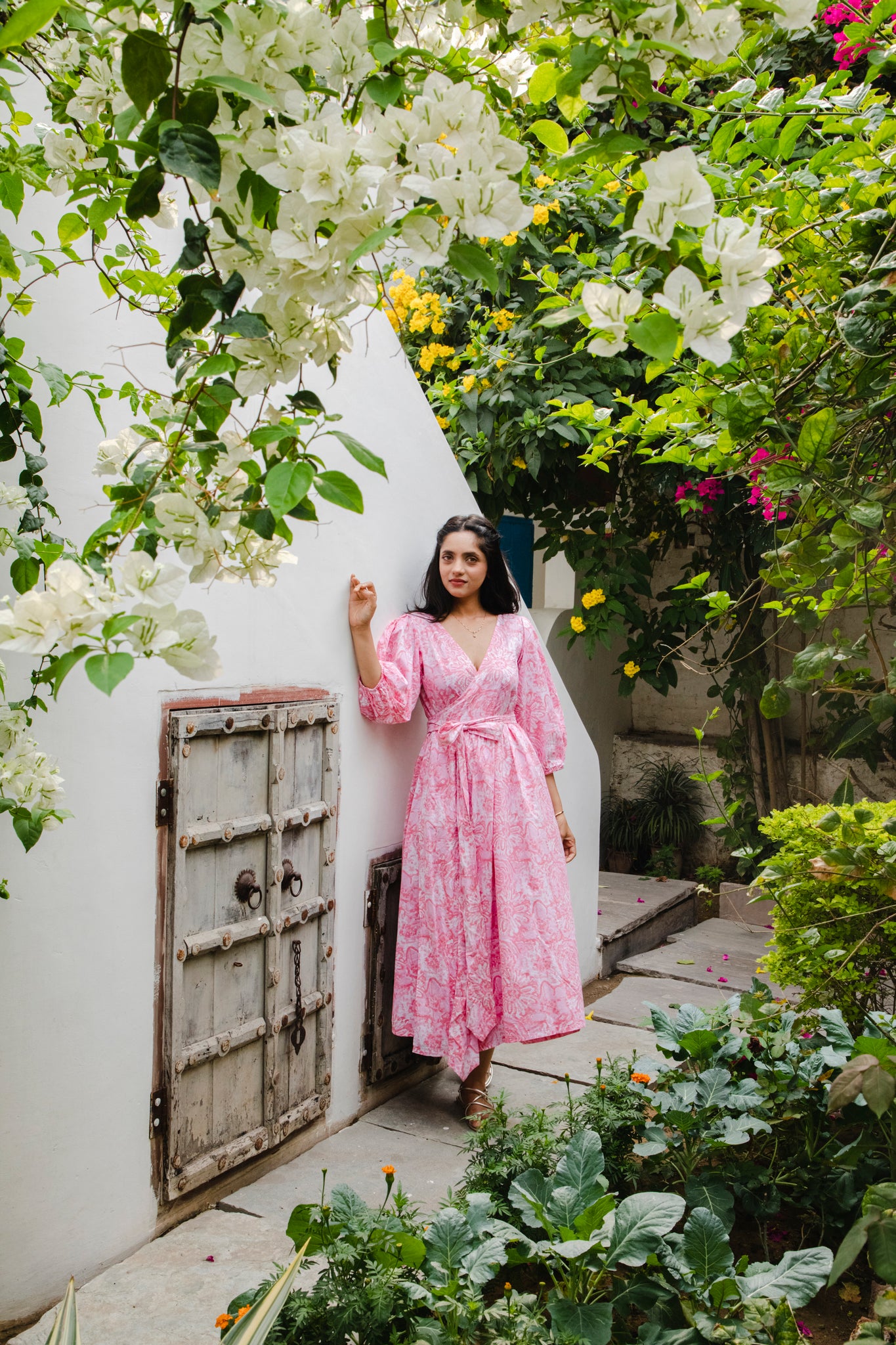 Melon Flower Dress